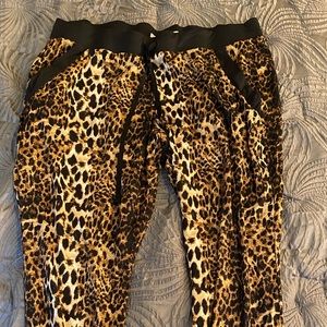 Cheetah Leopard lounge pants XXL